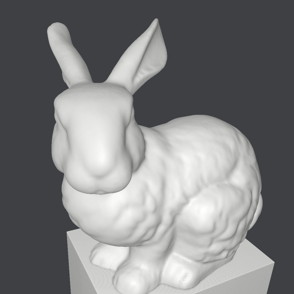 Smooth target bunny design model.